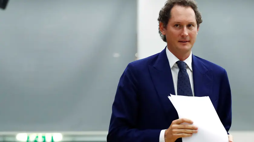 FCA Chairman John Elkann is seen before an event at the Bocconi University in Milan, Italy May 27, 2019. REUTERS/Alessandro Garofalo (b. 67) Immagine elkann-1.JPG da marvin host TIPO9 @autore REUTERS