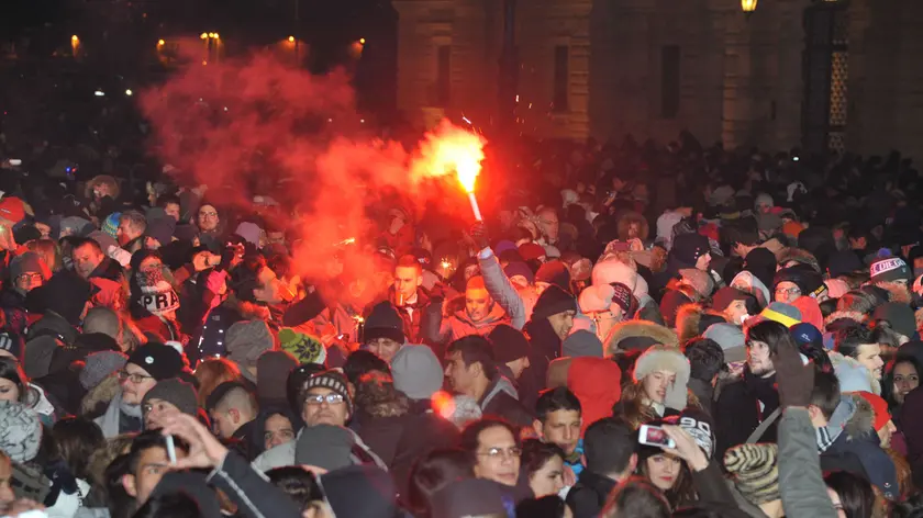 La festa di Capodanno dello scorso anno