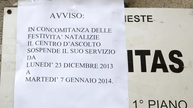 Silvano Trieste 04/01/2014 La Caritas di Via Cavana