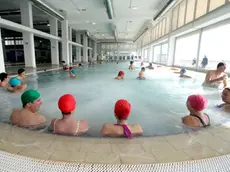 La piscina delle Terme di Grado gestite dalla Git (foto Bonaventura)