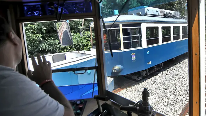 Il Tram in funzione