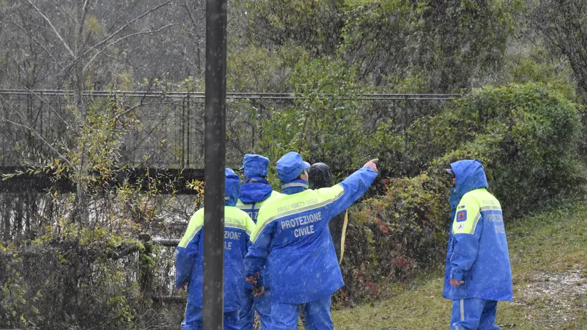 Ovaro 29 ottobre 2018 mal tempo Agenzia Petrussi foto Massimo Turco