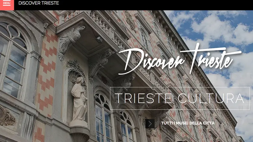 Il sito Discover Trieste