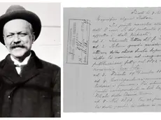 Italo Svevo e un dettaglio della lettera inedita