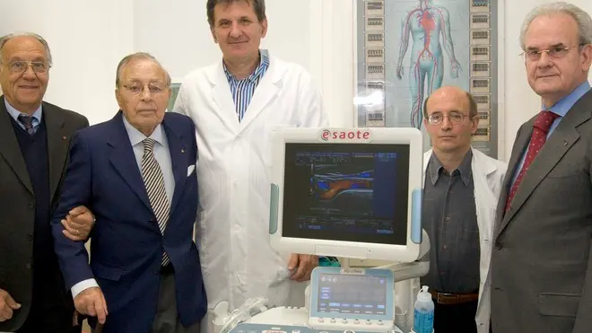 Silvano Trieste 22/05/2012 Centro Cardiovascolare dell'Ospedale Maggiore, presentazione di due nuovi Ecografi