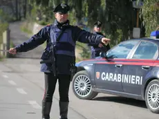 Un posto di blocco dei caraninieri