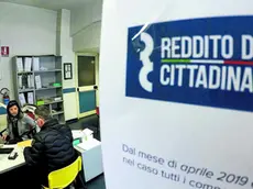 People attend to request for citizenship wage in a CGIL CAF (Centro Assistenza Fiscale - Fiscal Assistance Center) in Naples, Italy,06 March 2019. The government's 'citizenship wage' basic income kicked off on Wednesday when the official website started taking applications for the new benefit.Primo giorno per richiedere il reddito di cittadinanza nel Caf della CGIL a Napoli 6 marzo 2019. ANSA / CIRO FUSCO