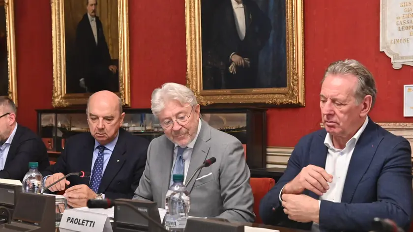 Antonio Paoletti alla presentazione di Olio Capitale (Bruni)