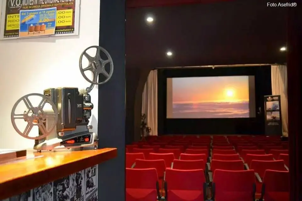 La sala del Cinema dei Fabbri