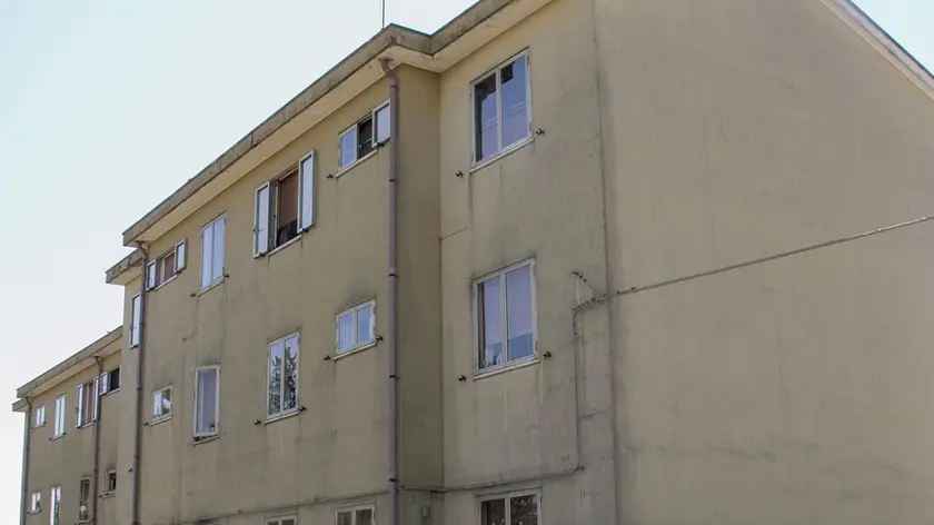Una delle due palazzine in via Castellieri che sarà riqualificata con il Bonus 110% Foto Katia Bonaventura
