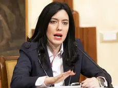 Italian Minister of Education, Lucia Azzolina, attends a press conference at the end of a Cabinet at Chigi Palace in Rome, Italy, 06 April 2020. ANSA/CHIGI PALACE PRESS OFFICE/FILIPPO ATTILI +++ ANSA PROVIDES ACCESS TO THIS HANDOUT PHOTO TO BE USED SOLELY TO ILLUSTRATE NEWS REPORTING OR COMMENTARY ON THE FACTS OR EVENTS DEPICTED IN THIS IMAGE; NO ARCHIVING; NO LICENSING +++