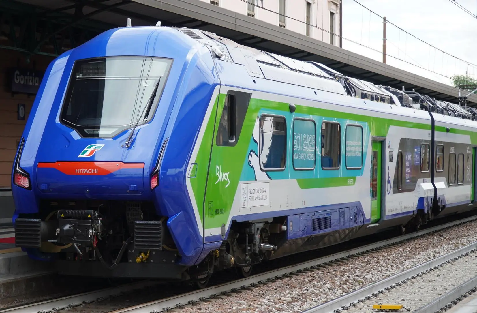 La presentazione del primo dei nuovi treni ibridi (Bumbaca)