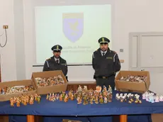 Alcuni dei prodotti sequestrati dalla Guardia di Finanza di Trieste