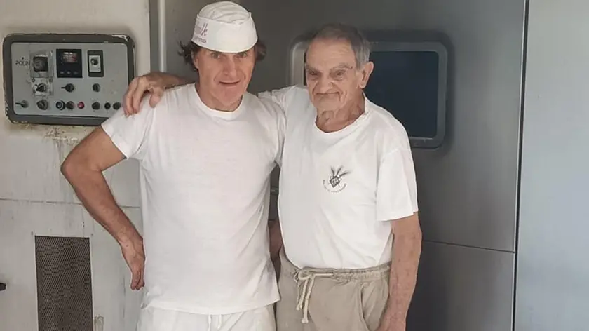 DI PADRE IN FIGLIO. ELIGIO CON SUO FIGLIO MICHELE, EREDI DEL FONDATORE