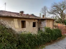 Nell’obiettivo di Andrea Lasorte un esterno di Villa Maria, che fu la casa di Piero Marussig, in vicolo Scaglioni