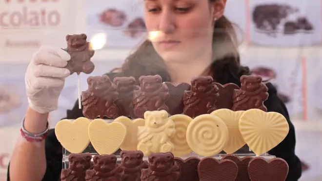 Lasorte Trieste 07/11/13 - Piazza S.Antonio, Cioccolatiamo