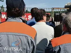 Foto Bruni Trieste 22.05.23 Wartsila- lo sciopero