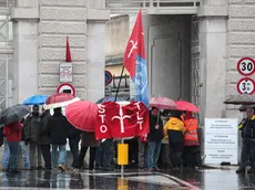 Lasorte Trieste 10/02/14 - Ingresso Bretella Porto Vecchio, TLT, Manifestazione Scadenza Ultimatum