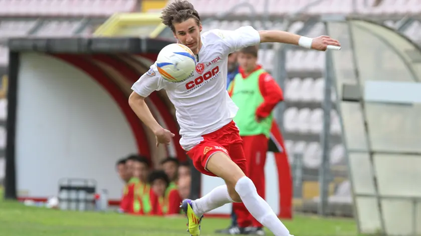 Lasorte Trieste 06/04/14 - Calcio Serie D, Triestina - Vittorio Falmec, Bussi