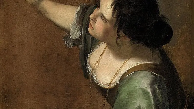 Artemisia Gentileschi, “Autoritratto come allegoria della Pittura”, (1638-1639) Royal Collection-Windsor