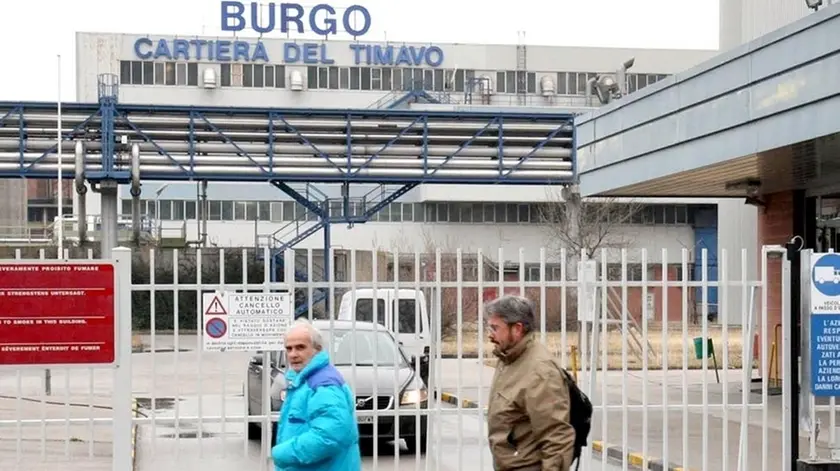 Lo stabilimento Burgo di Duino