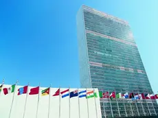 Il palazzo di vetro dell'Onu a New York