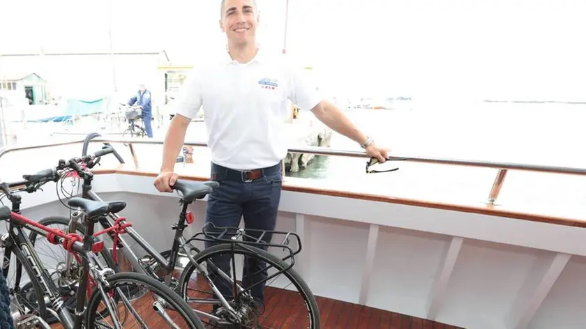 Bumbaca Gorizia 01.06.2014 Grado inaugurazione linea marittima APT Fotografia di Pierluigi Bumbaca