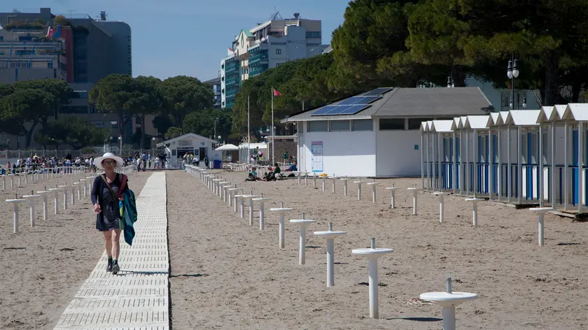 La spiaggia della Git a Grado (Katia Bonaventura)