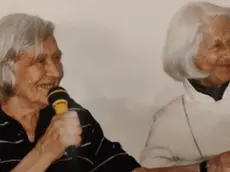Margherita Hack con l’amica Maria Luisa Princivalli