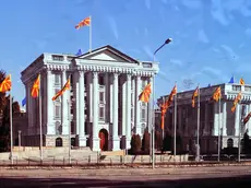 Ecco come sarà il nuovo palazzo del governo di Skopje in stile neoclassico...