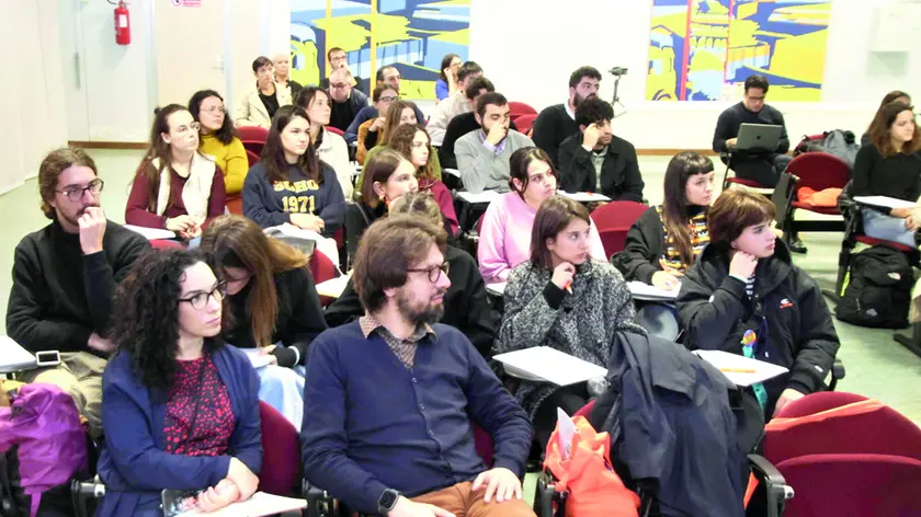 La mattinata all’autoporto Sdag dedicata al progetto Crew con gli studenti dell’Iuav Foto Bumbaca