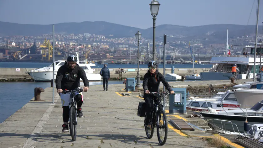 In bici a Muggia