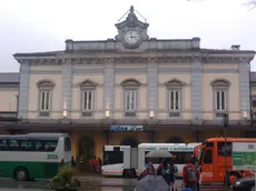 La stazione di Udine, dovìè avvenuta l'aggressione