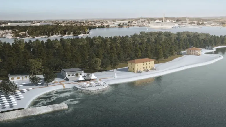 Ecco come sarà la nuova Isola dei Bagni