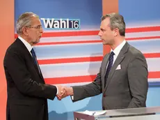 Van der Bellen e Hofer, i due sfidanti alla presidenza dell'Austria.