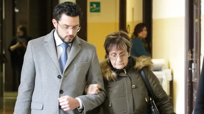 Lasorte Trieste 04/04/18 - Tribunale. Loredana Crasso, Omicidio Fulvio Visintin