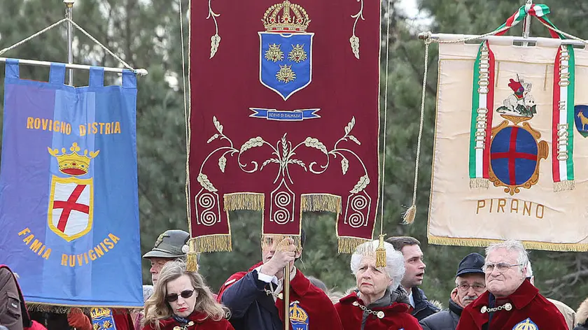 Lasorte Trieste 10/02/15 - Foiba di Basovizza, Cerimonia Giorno del Ricordo