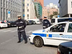 Silvano Trieste 16/03/2014 Controlli per le restrizioni nel Centro cittadino