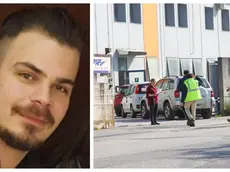 Nicholas Nanut e la fabbrica in cui si è consumata la tragedia (Bumbaca)
