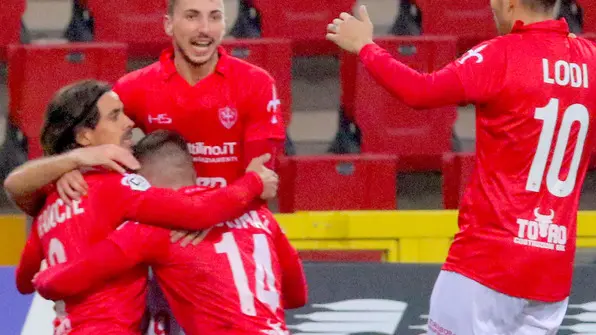 Lasorte Trieste 26/01/20 - Serie C, Triestina - Cesena, Gol Granoche 3 - 1 ed Esultanza