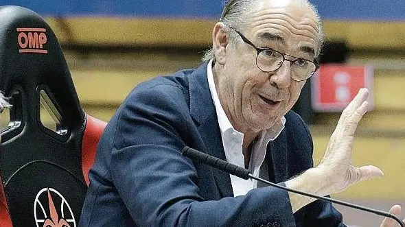 Mario Ghiacci ai tempi della Pallacanestro Trieste foto Bruni