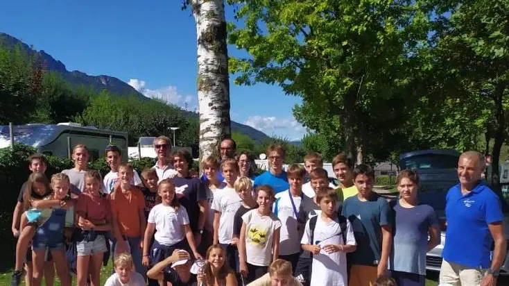 La spedizione Fvg sul lago di Caldonazzo