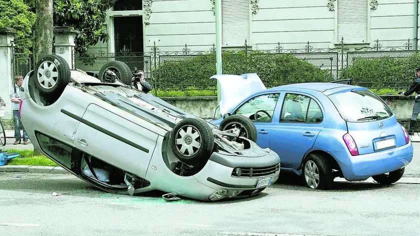 Bumbaca Gorizia 05/05/2008 Incidente corso Italia - Foto di Roberto Coco