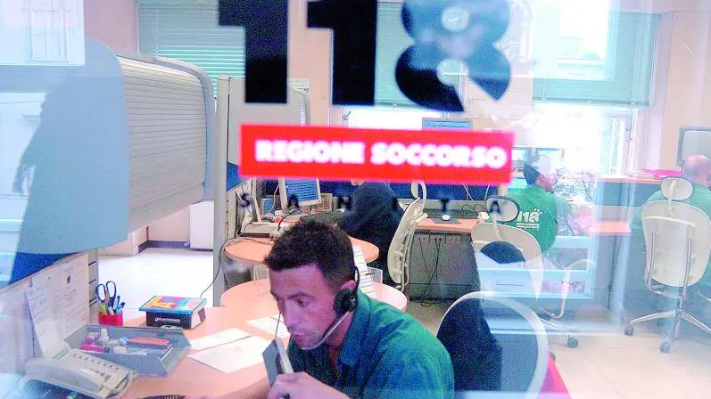 Un call center del 118