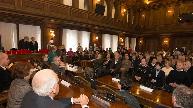 Paolo Giovannini, Trieste, 09/02/2013, Premiazione sportivi 2012.