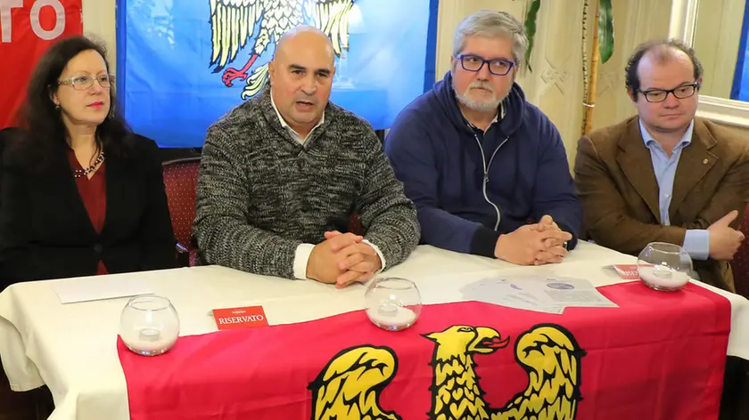 Lasorte Trieste 04/02/17 - Tommaseo, Conferenza Stampa Indipendentisti, TLT, Marchesich, Chiavegatti