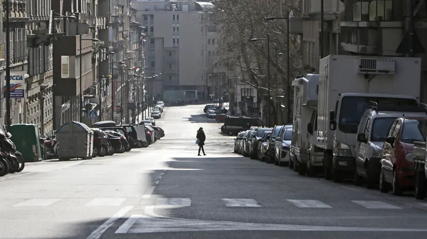 Lasorte Trieste 22/03/20 - Via Coroneo, Emergenza Coronavirus