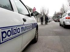 Una volante della Polizia municipale