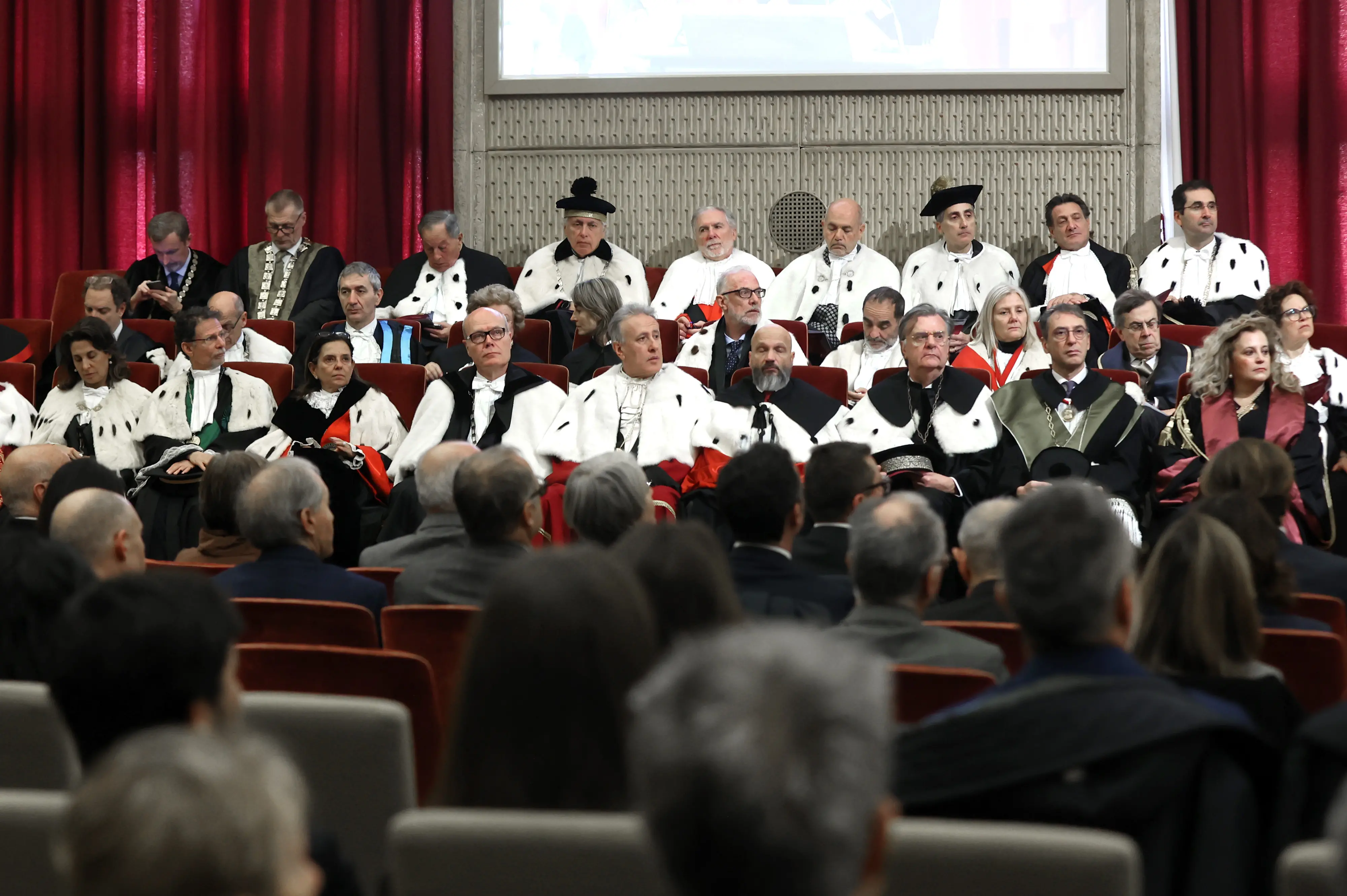 Lasorte Trieste 14/12/23 - Universita', Inaugurazione Anno Accademico del Centenario,