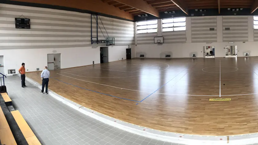 La palestra dell’Istituto Marco Polo